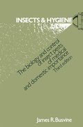 Cover: Insects and Hygiene - Chapman and Hall