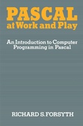 Cover: Pascal at Work and Play - Chapman and Hall