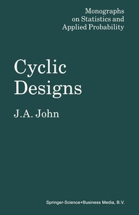 Enlarge image Cover: Cyclic Designs - Chapman and Hall