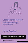 Cover: Occupational Therapy in Rheumatology - Chapman and Hall