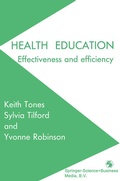 Cover: Health Education - Chapman and Hall