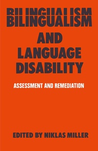 Abbildung von: Bilingualism and Language Disability - Springer