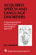 Bild: Acquired Speech and Language Disorders - Springer