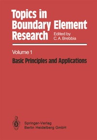 Enlarge image Cover: Topics in Boundary Element Research - Springer