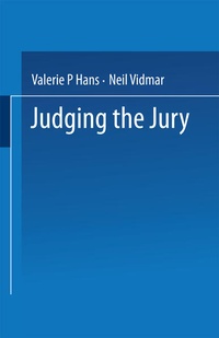 Enlarge image Cover: Judging the Jury - Perseus Books