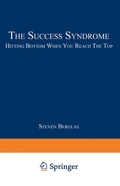 Cover: The Success Syndrome - Kluwer Academic/Plenum Publishers