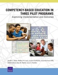 Cover: Competency-Based Education in Three Pilot Programs - RAND