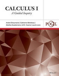 Enlarge image Cover: Calculus I: A Guided Inquiry - Wiley