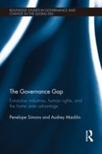 Enlarge image Cover: The Governance Gap - Routledge