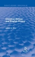 Cover: Classical Genres and English Poetry (Routledge Revivals) - Routledge