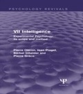 Cover: Experimental Psychology Its Scope and Method: Volume VII - Psychology Press Ltd