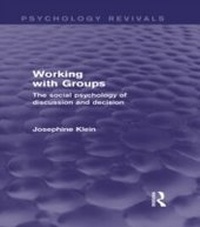 Enlarge image Cover: Working with Groups - Routledge