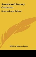 Cover: American Literary Criticism - Kessinger Publishing