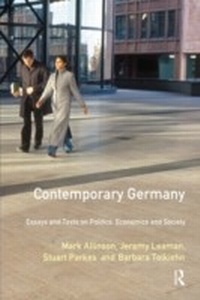 Enlarge image Cover: Contemporary Germany - Routledge
