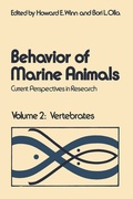 Cover: Behavior of Marine Animals - Springer