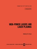 Cover: High-Power Lasers and Laser Plasmas / Moshchnye Lazery I Lazernaya Plazma / ?????? ?????? ? ???????? ?????? - Springer