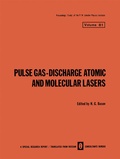Cover: Pulse Gas-Discharge Atomic and Molecular Lasers - Springer