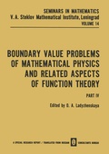 Cover: Boundary Value Problems of Mathematical Physics and Related Aspects of Function Theory Part IV - Springer