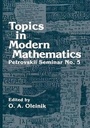 Cover: Topics in Modern Mathematics - Plenum Publishing Corporation