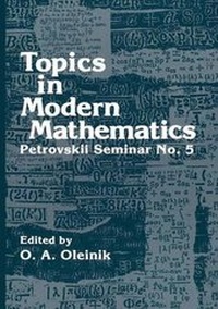 Enlarge image Cover: Topics in Modern Mathematics - Plenum Publishing Corporation