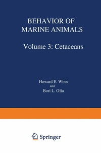 Enlarge image Cover: Behavior of Marine Animals - Springer