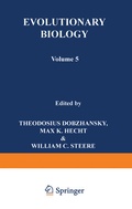 Cover: Evolutionary Biology - Springer