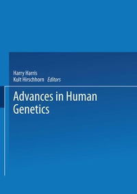 Enlarge image Cover: Advances in Human Genetics - Springer