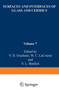 Enlarge image Cover: Surfaces and Interfaces of Glass and Ceramics - Springer
