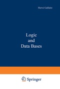 Cover: Logic and Data Bases - Springer