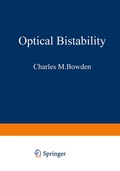 Cover: Optical Bistability - Springer