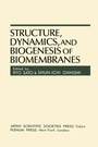 Cover: Structure, Dynamics, and Biogenesis of Biomembranes - Springer