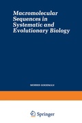 Cover: Macromolecular Sequences in Systematic and Evolutionary Biology - Springer