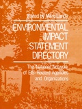 Cover: Environmental Impact Statement Directory - Springer
