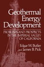 Cover: Geothermal Energy Development - Springer