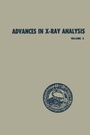 Cover: Advances in X-Ray Analysis - Springer