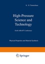 Cover: High-Pressure Science and Technology - Springer