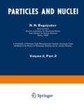 Cover: Particles and Nuclei - Springer