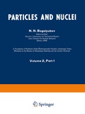 Cover: Particles and Nuclei - Springer