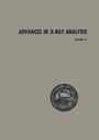 Cover: Advances in X-Ray Analysis - Springer