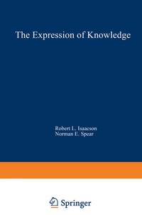 Enlarge image Cover: The Expression of Knowledge - Springer