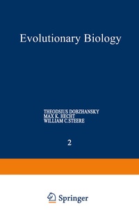 Enlarge image Cover: Evolutionary Biology - Springer