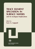 Cover: Trace Element Speciation in Surface Waters and Its Ecological Implications - Springer