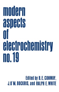 Abbildung von: Modern Aspects of Electrochemistry - Springer
