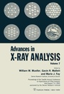 Cover: Advances in X-Ray Analysis - Springer