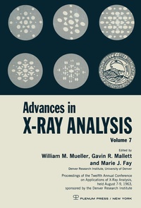 Enlarge image Cover: Advances in X-Ray Analysis - Springer