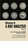 Cover: Advances in X-ray Analysis - Springer