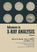 Cover: Advances in X-Ray Analysis - Springer