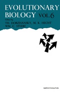 Cover: Evolutionary Biology - Springer