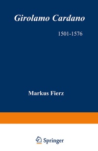 Abbildung von: Girolamo Cardano - Birkhauser Boston Inc