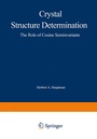 Cover: Crystal Structure Determination - Springer